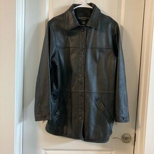 Classic Black Leather Jacket